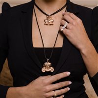 Necklace Rue des Mille Woman I Sogni Son Desideri in Silver CL-GBTSNCAR - CL-GBTSNCAR